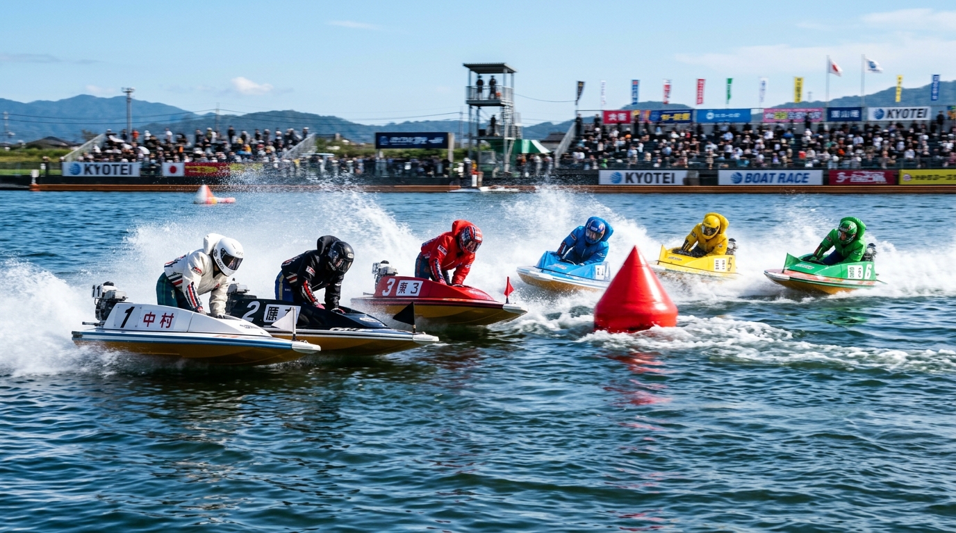 競艇の基本ルールとレースの流れ